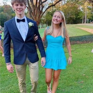 Revolve Amanda uprichard dress/romper 🩵🩵🩵